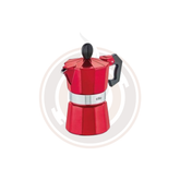 Cilio Coffee maker Classico - Red
